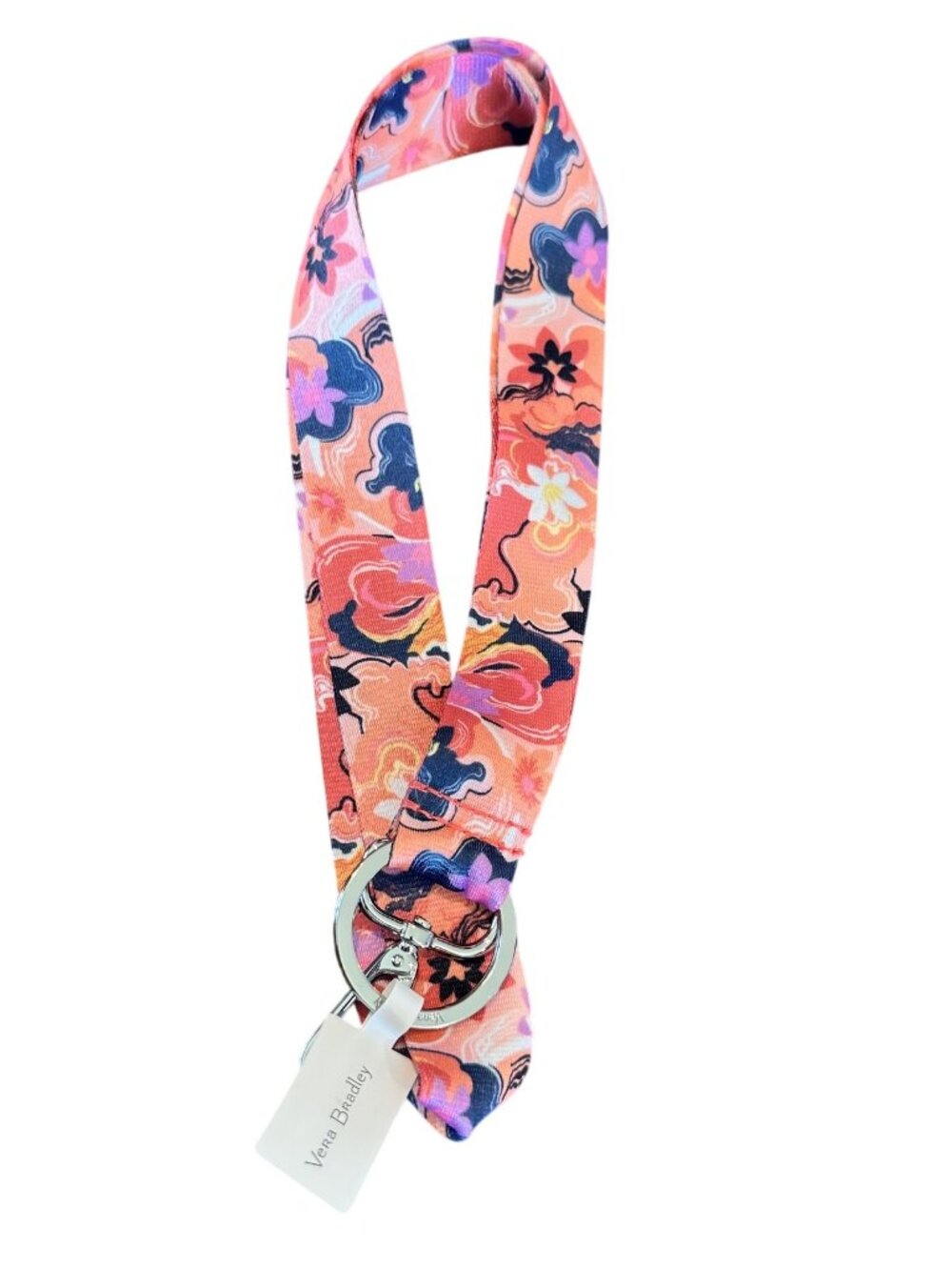Vera Bradley ReActive Wide Lanyard – Rosa Agate – NWT